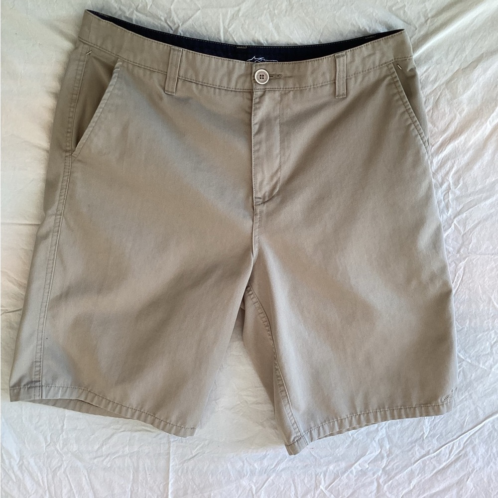 Astars Alpine stars khaki flat front skate shorts